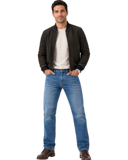 Classic Blue - Straight Fit Jeans