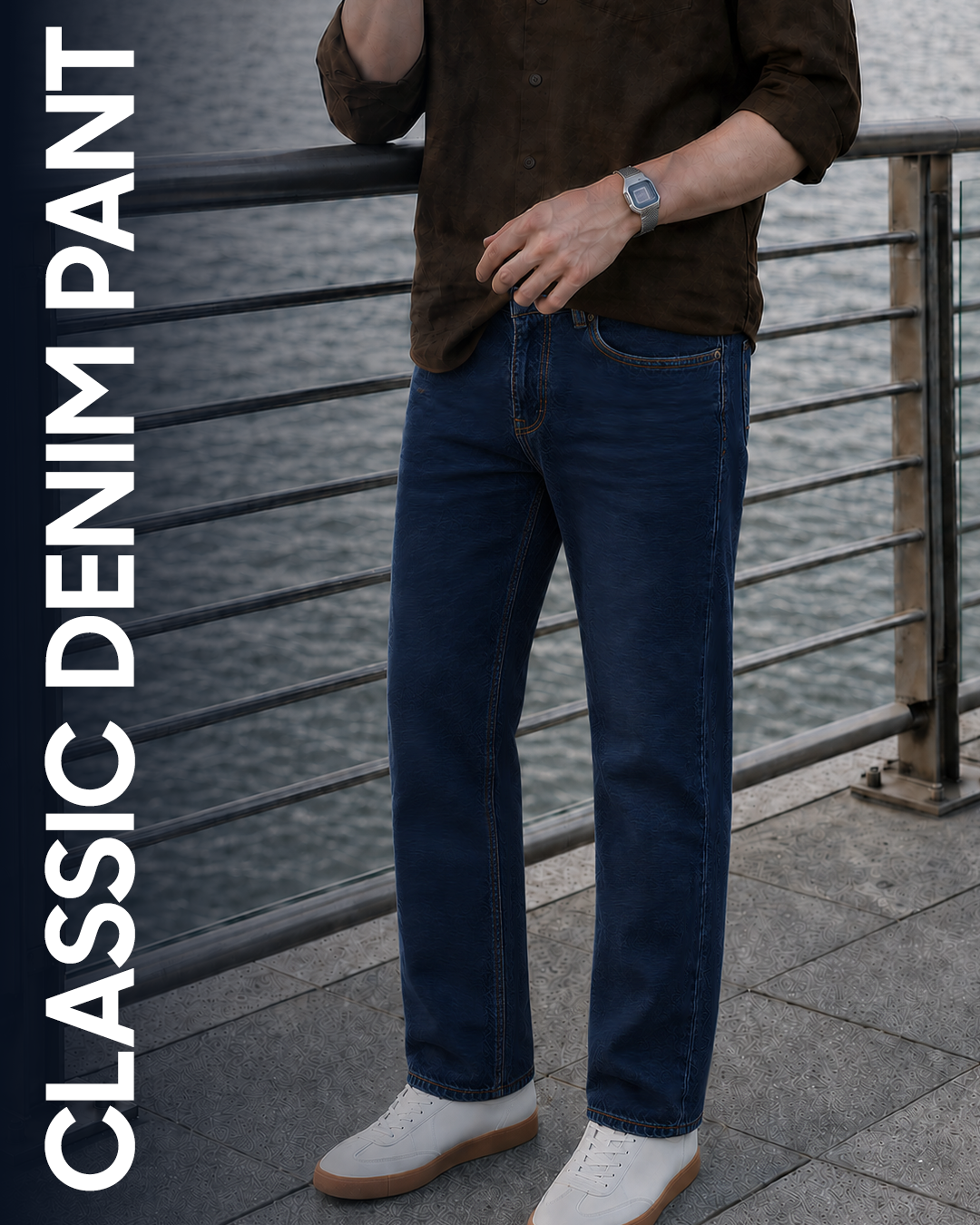 Classic Indigo - Straight Fit Jeans