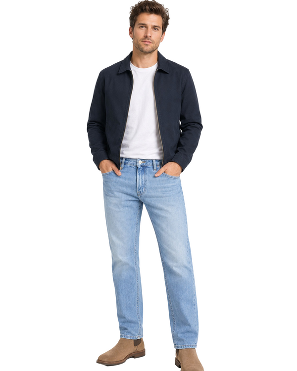 Sky Blue - Straight Fit Jeans