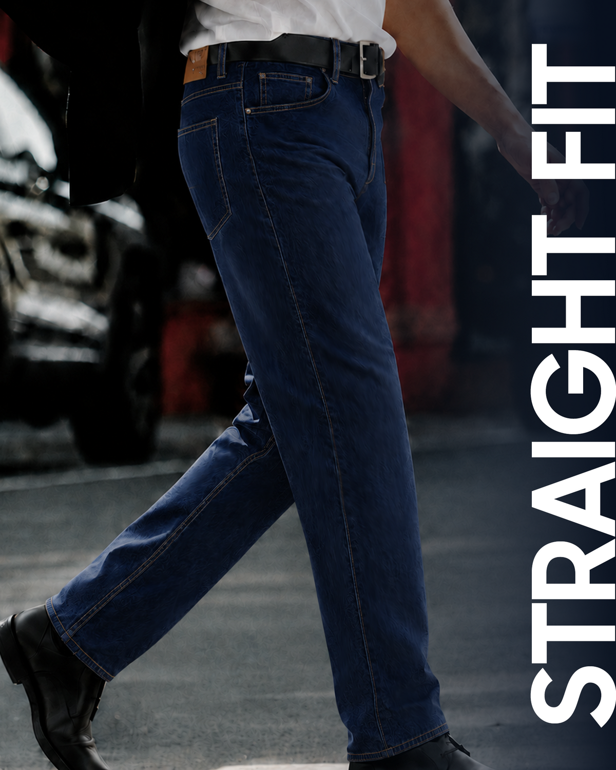 Classic Indigo - Straight Fit Jeans