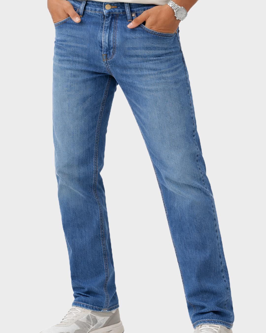 Classic Blue - Straight Fit Jeans