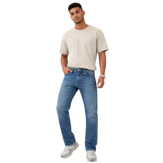 Classic Blue - Straight Fit Jeans