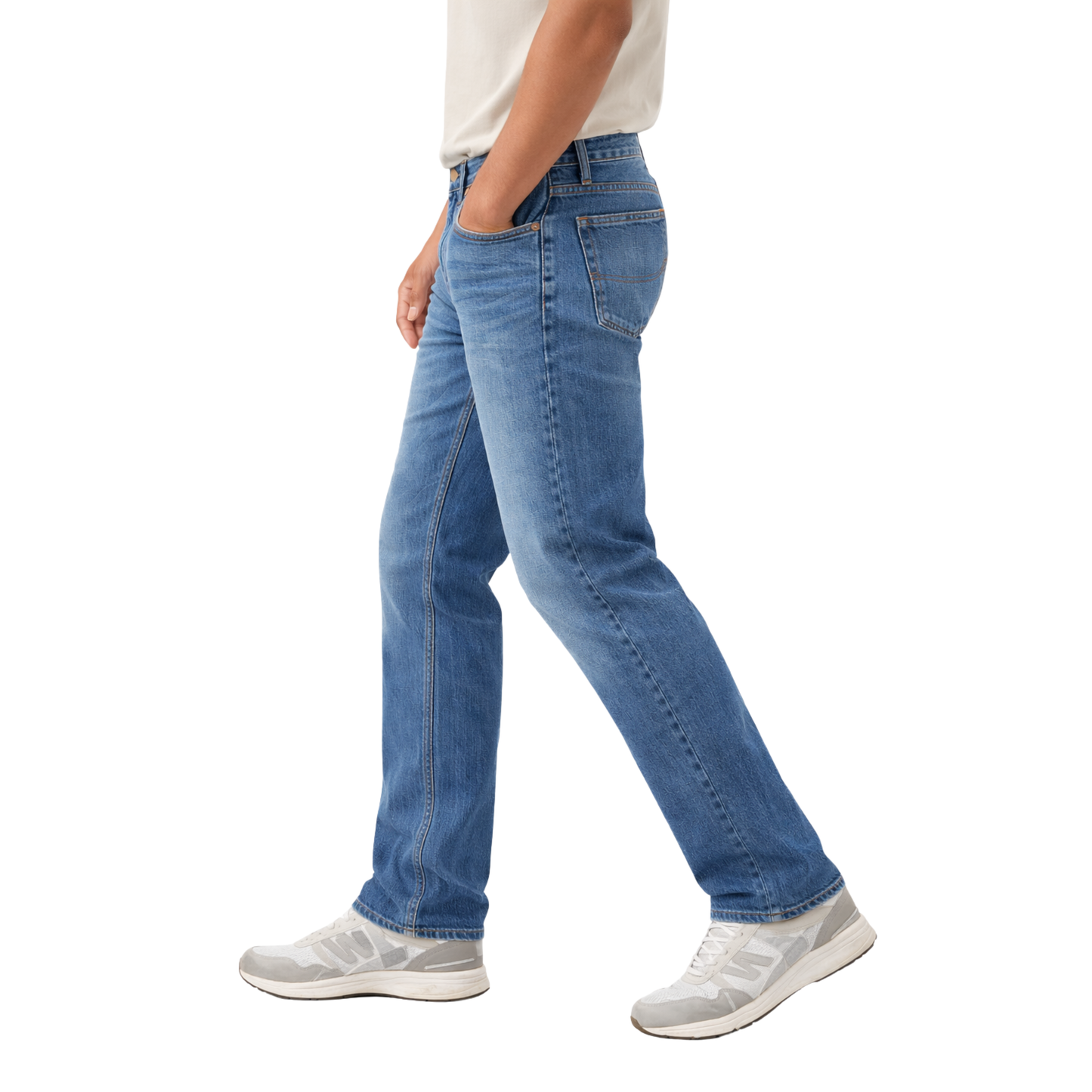 Classic Blue - Straight Fit Jeans