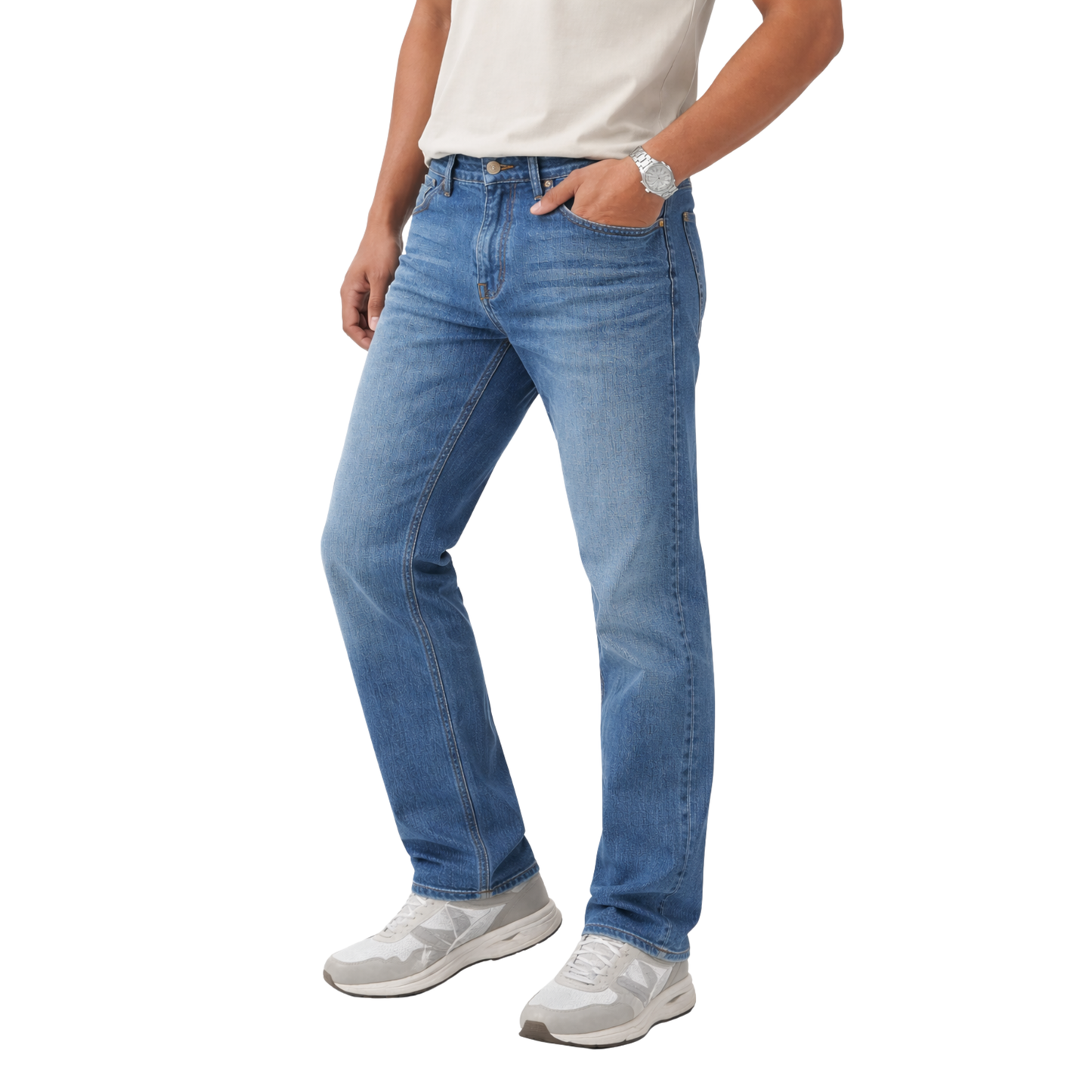 Classic Blue - Straight Fit Jeans