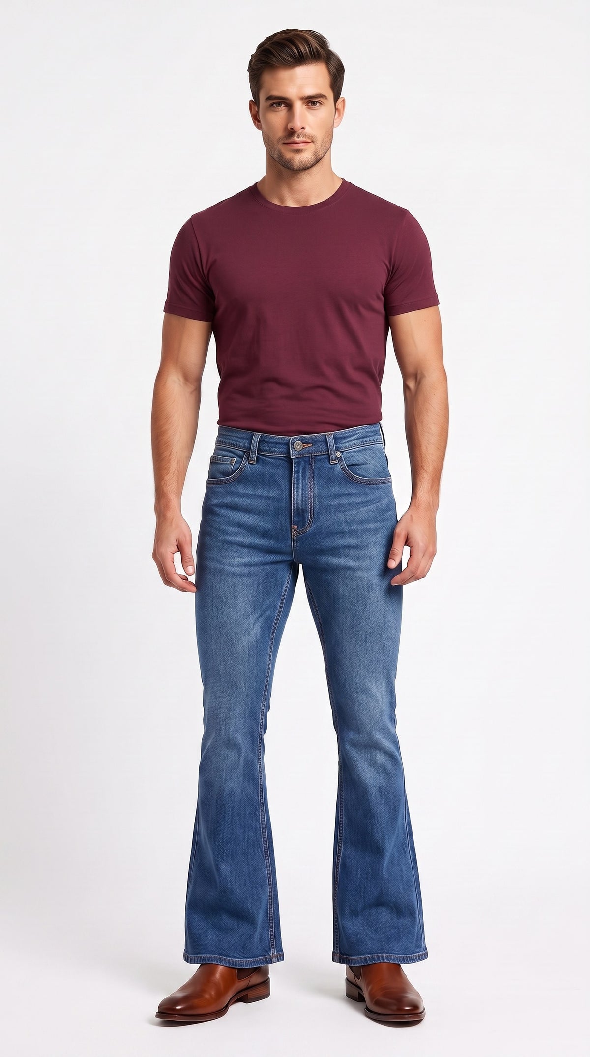 Vintage Blue - Flare Fit Jeans