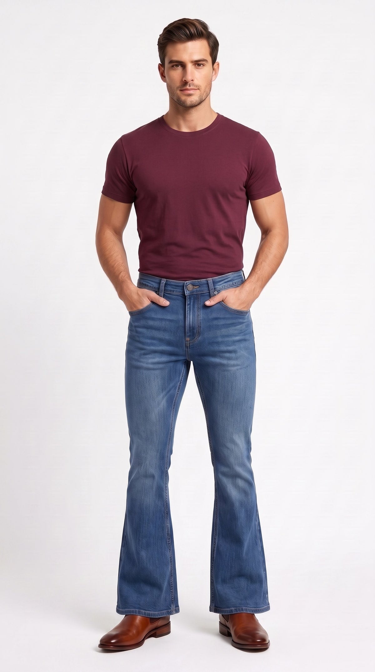 Vintage Blue - Flare Fit Jeans
