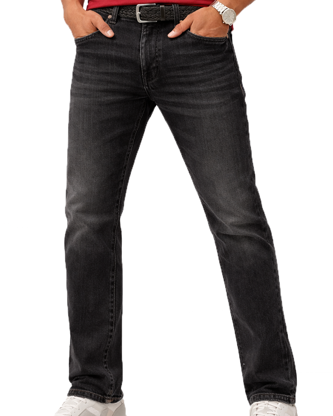 Graphite Grey - Slim Fit Jeans