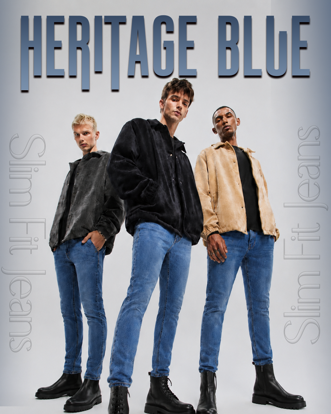 Heritage Blue - Slim Fit Jeans