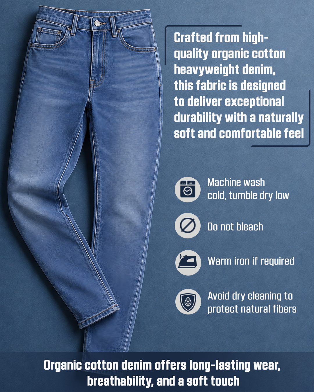 Heritage Blue - Slim Fit Jeans